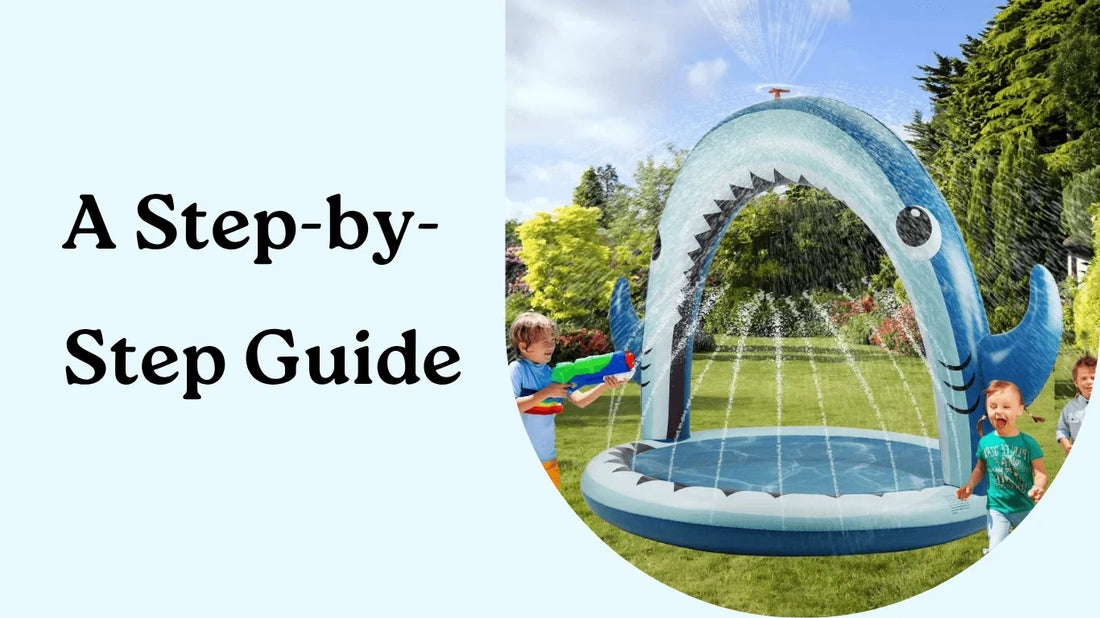 How to Set Up Gleamkid Giant Shark Sprinkler: A Step-by-Step Guide for Summer Fun