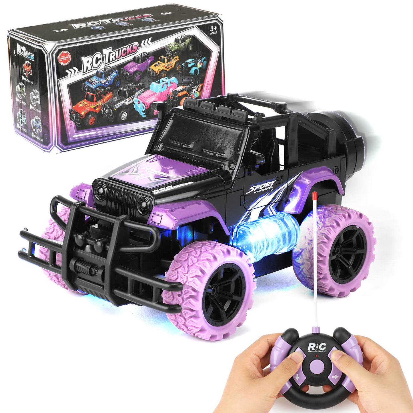 Purple Remote Control Car