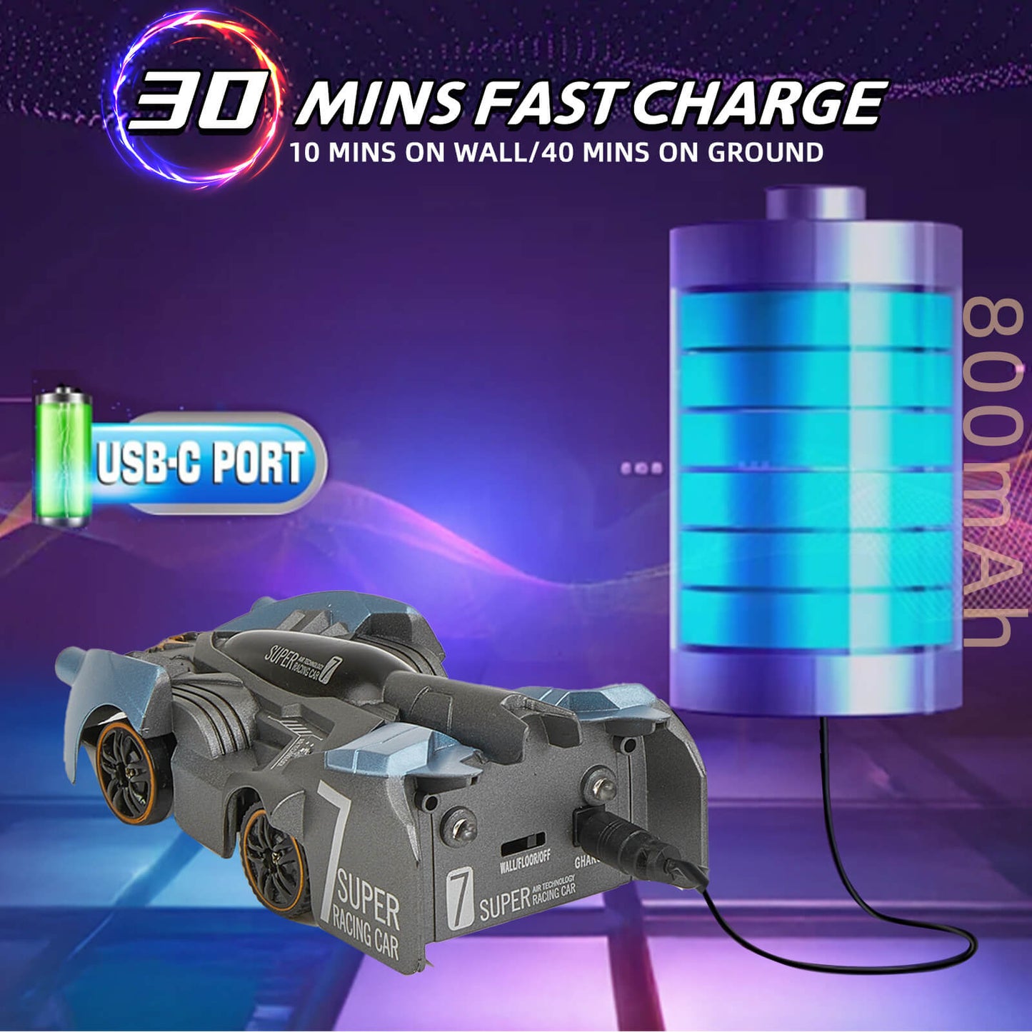Remote Control Wall Climbing Car