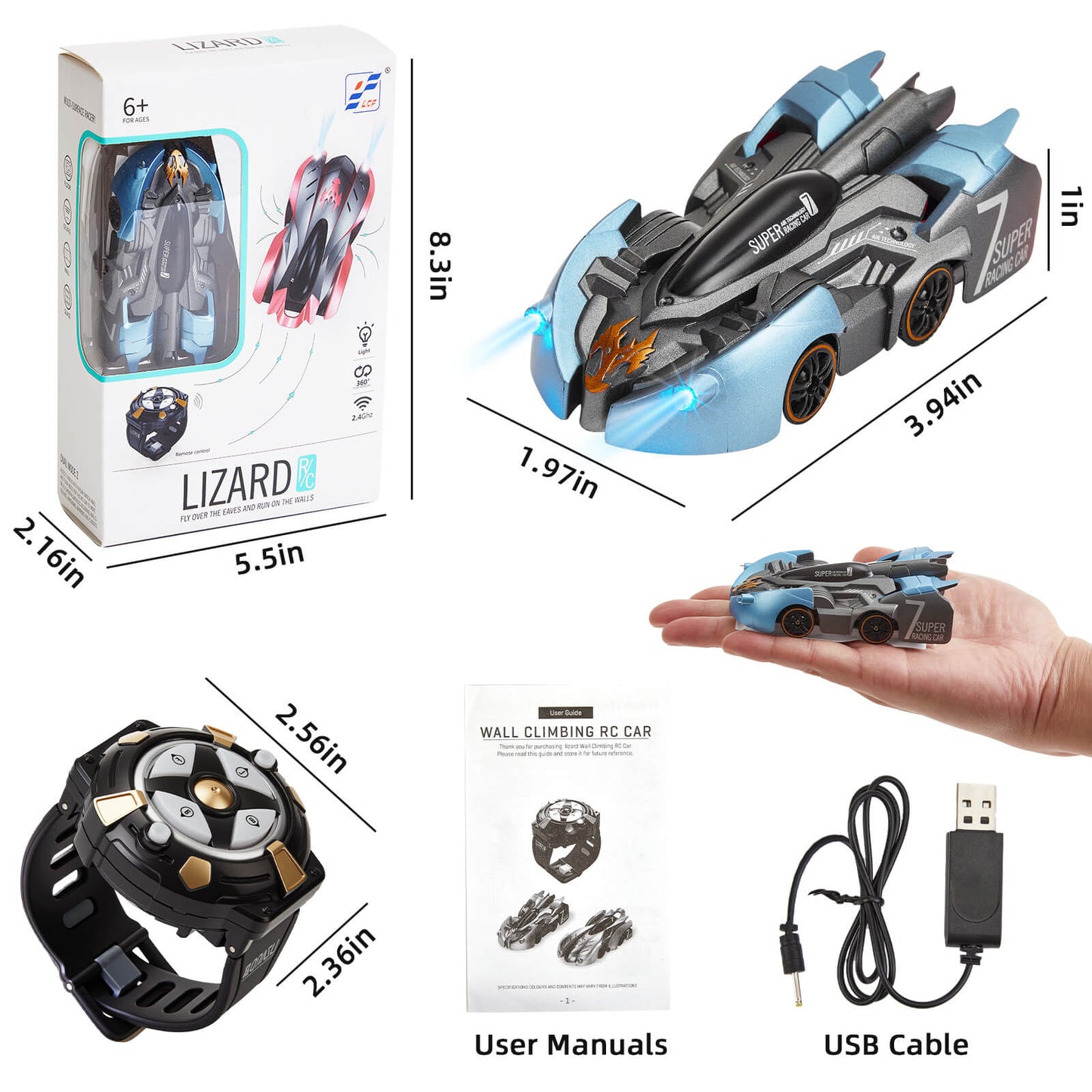 Remote Control Wall Climbing Car