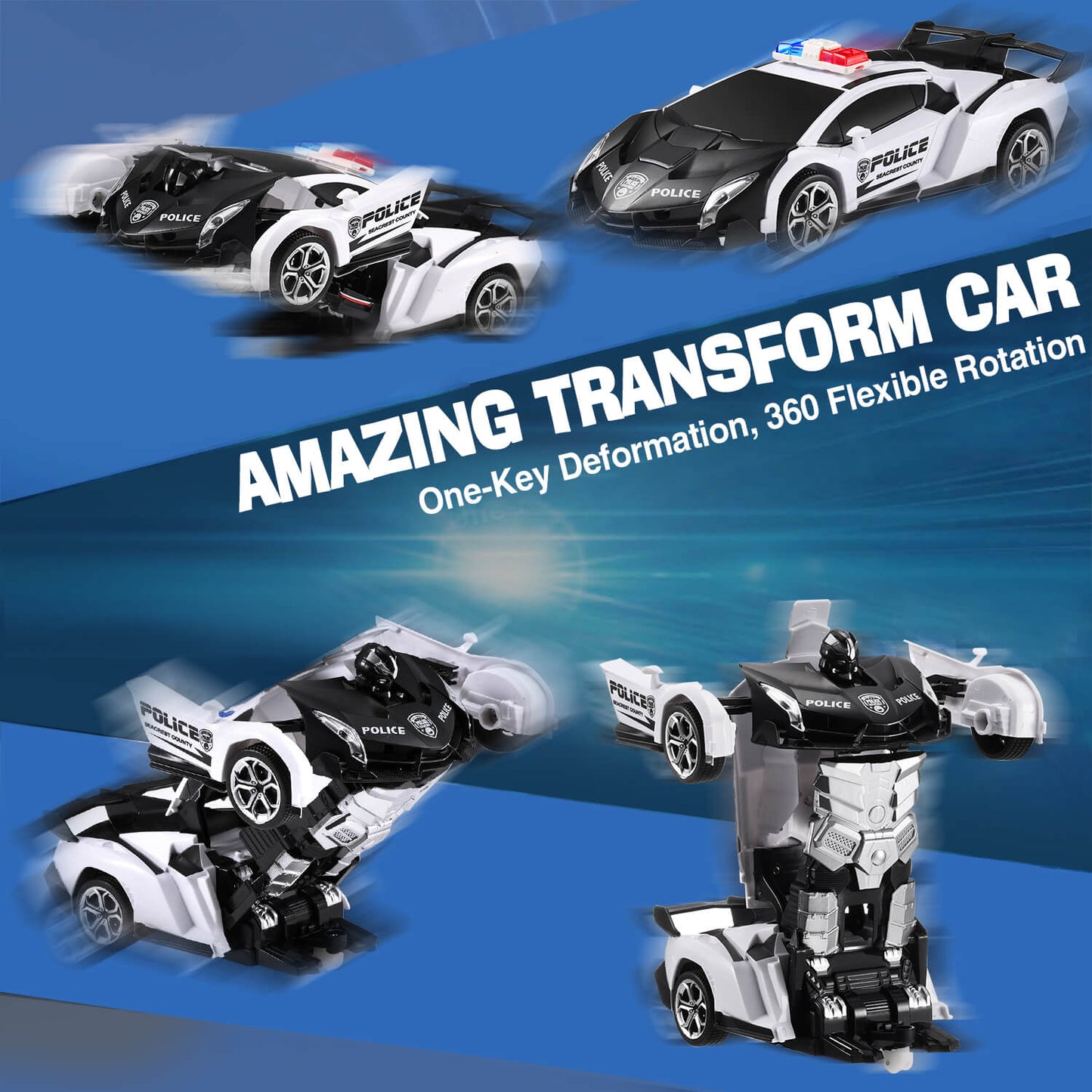 Transform Remote Control Car Robot