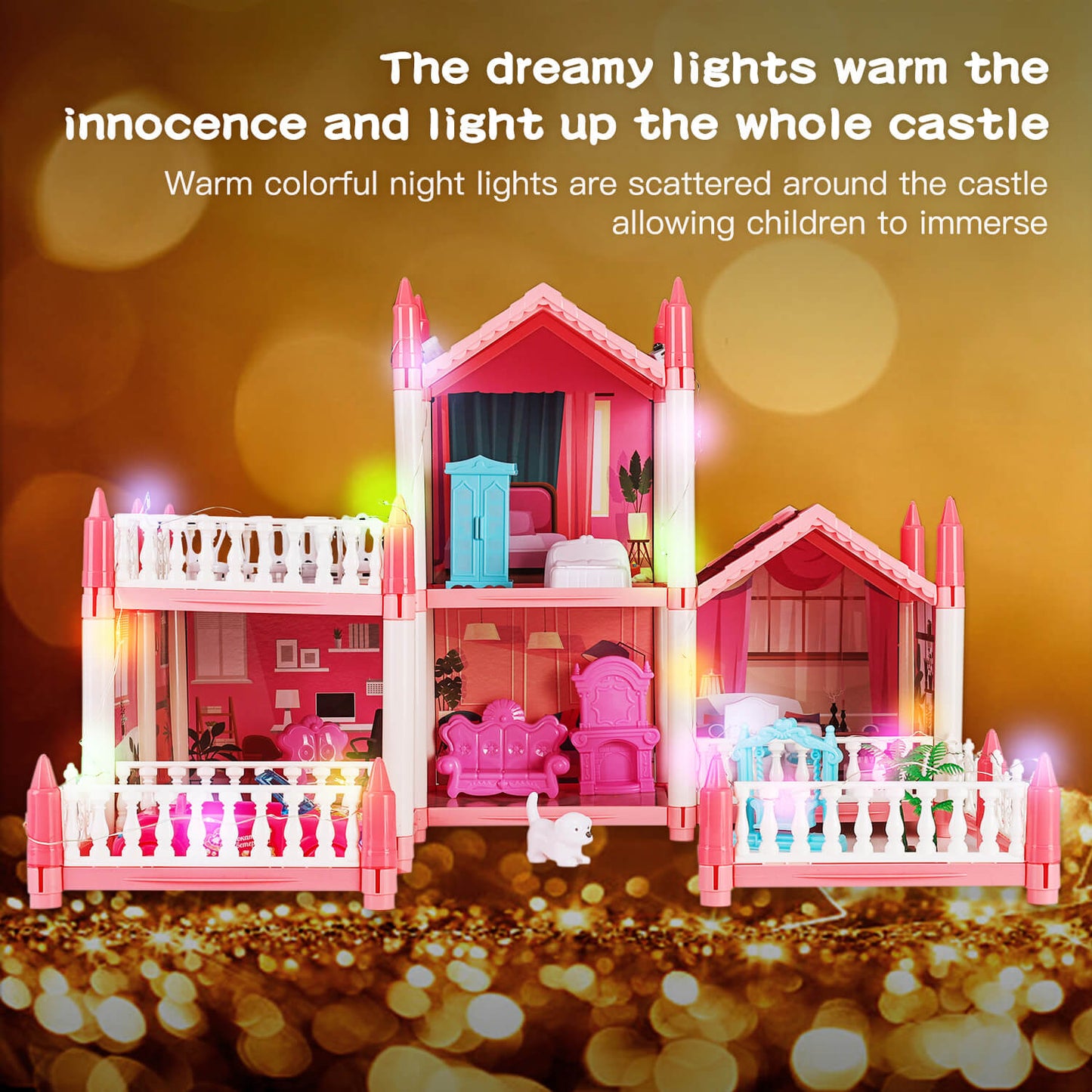 Dollhouse Pretend Play Set