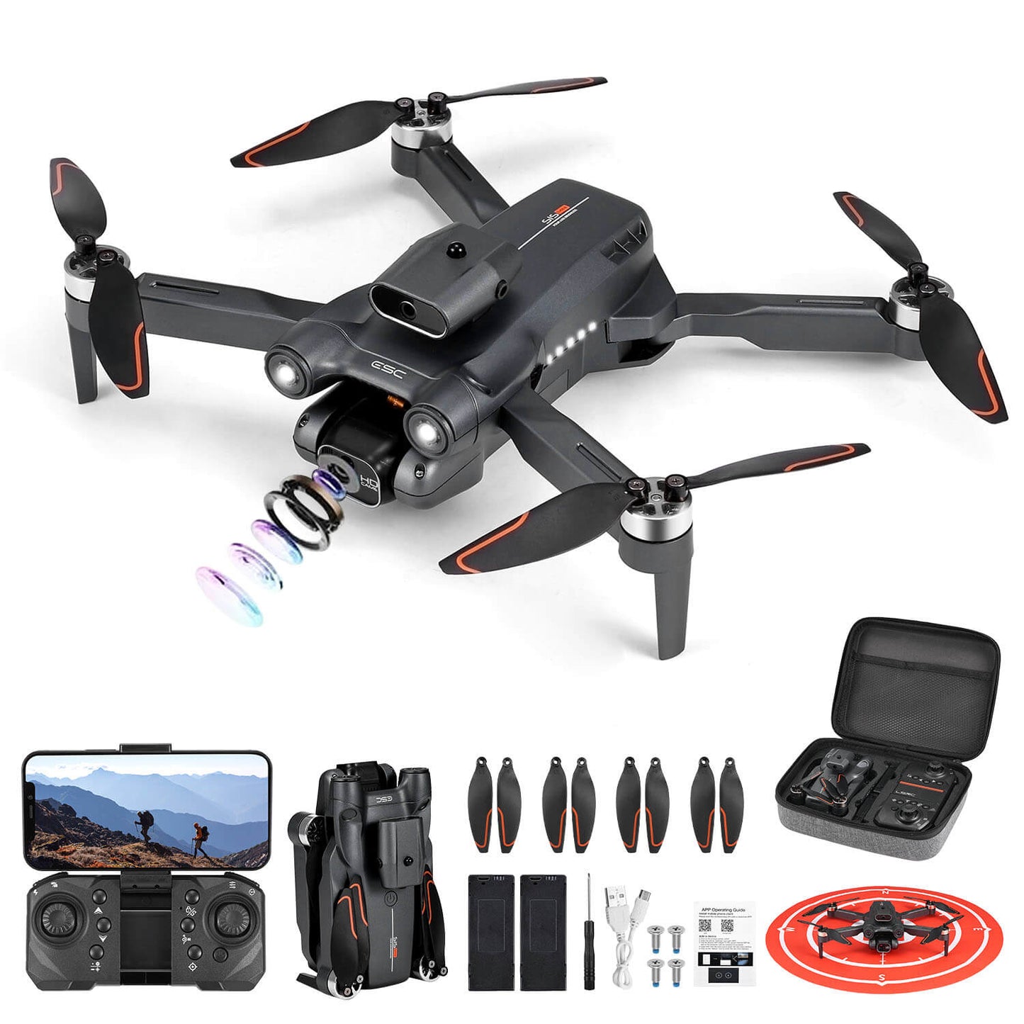 S1S RC Drone with 4K HD Camera