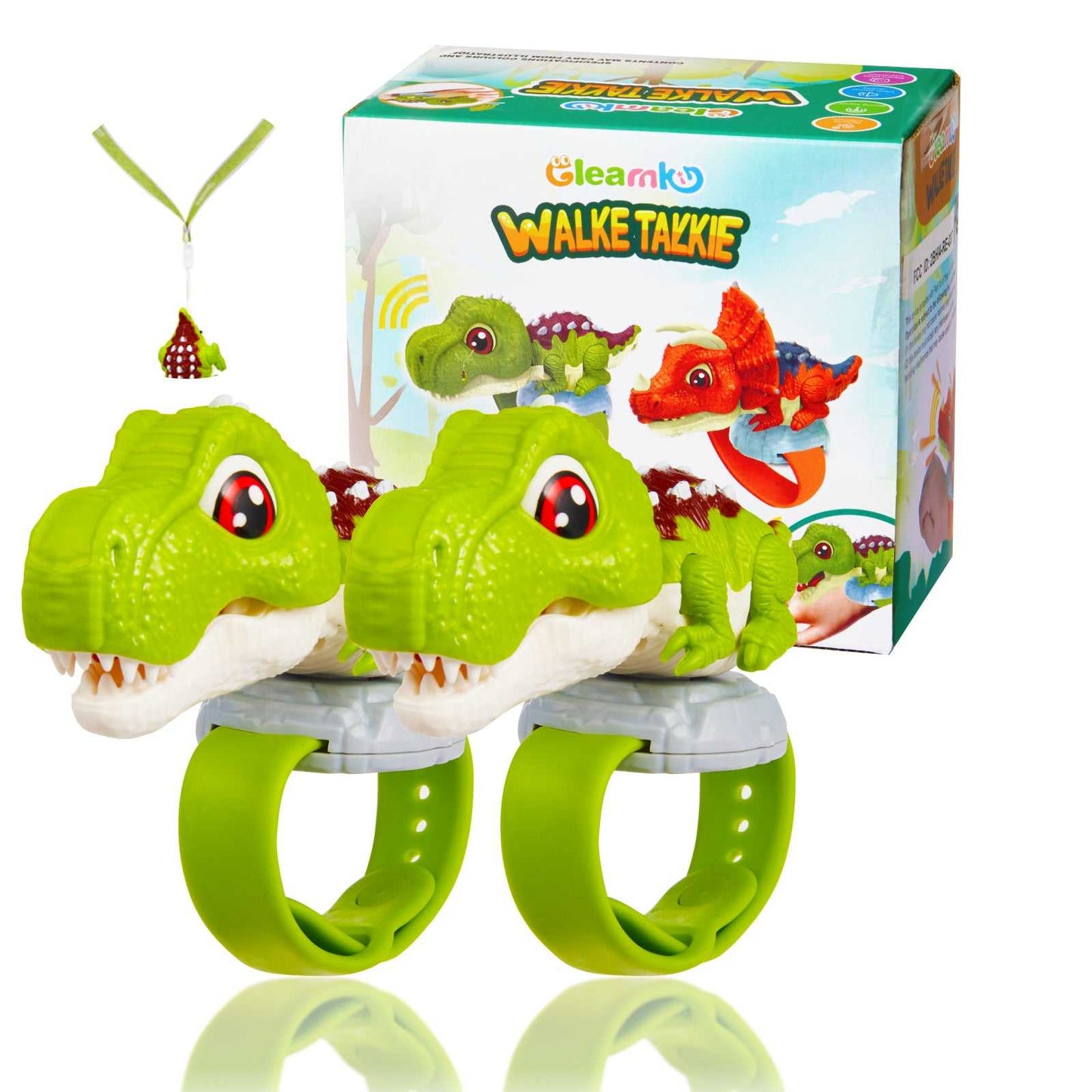 Gleamkid 2 Pack Dinosaur Walkie Talkies