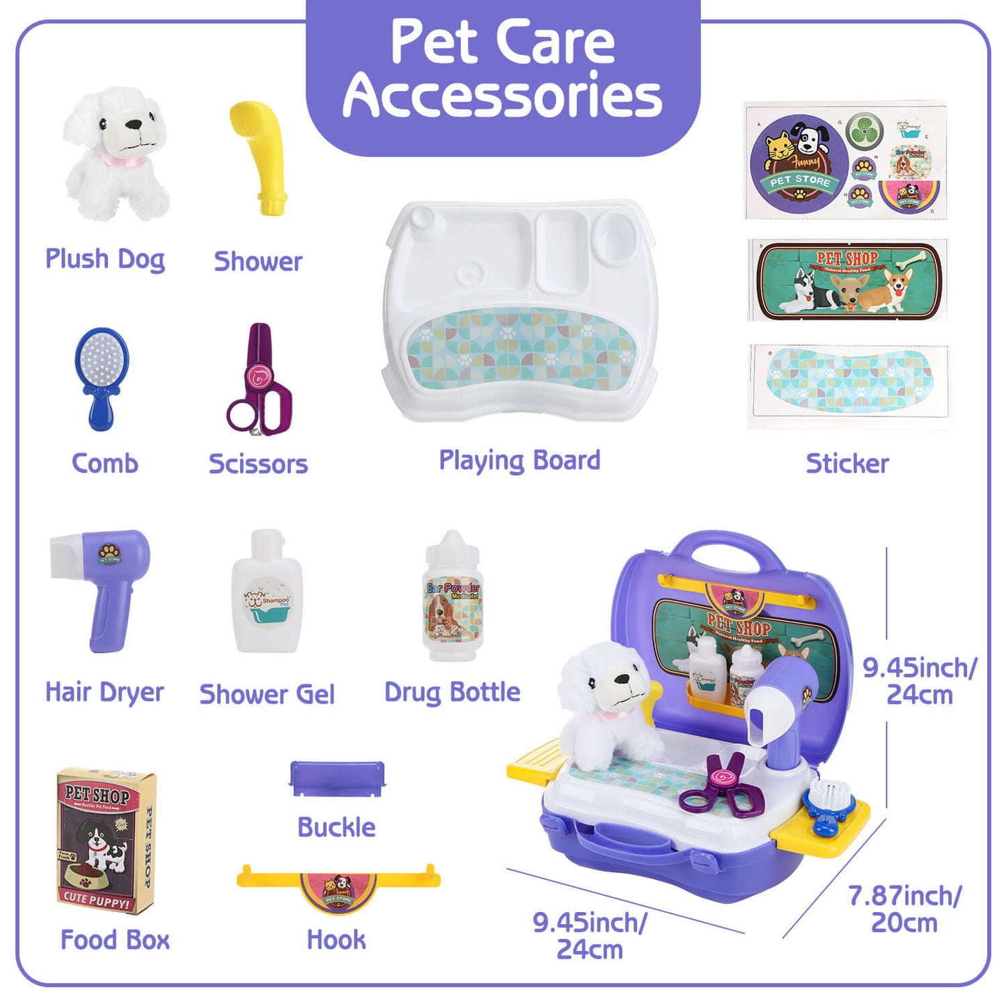 Pet Care Play Set
