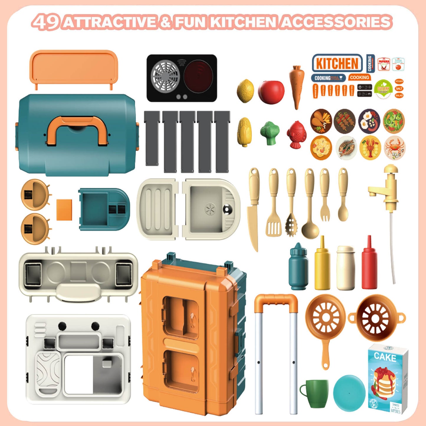 Play Kitchen Set Toy