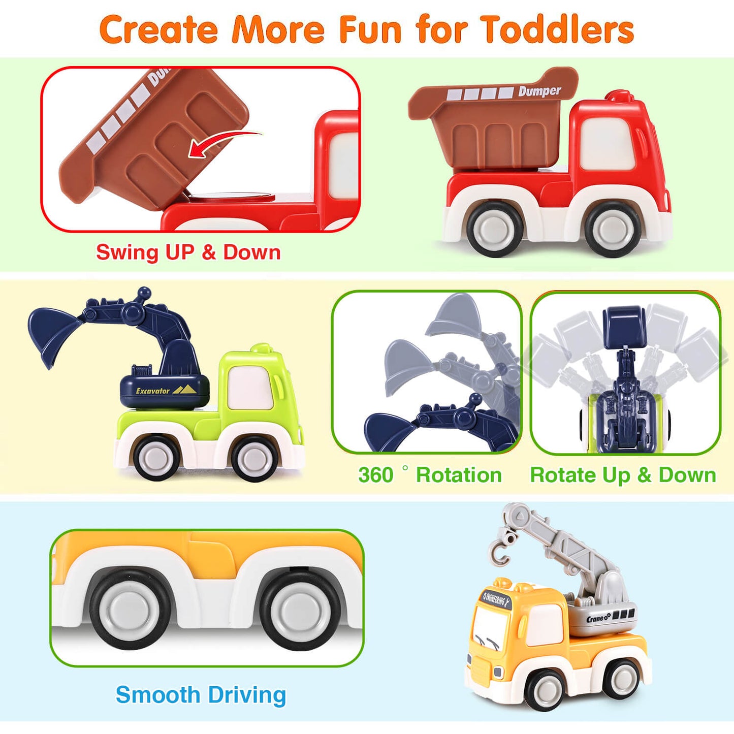 Friction Powered Cars Toy
