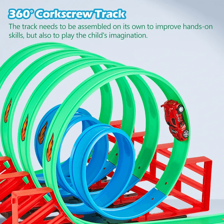 360° Loop Raceway Race Track Set