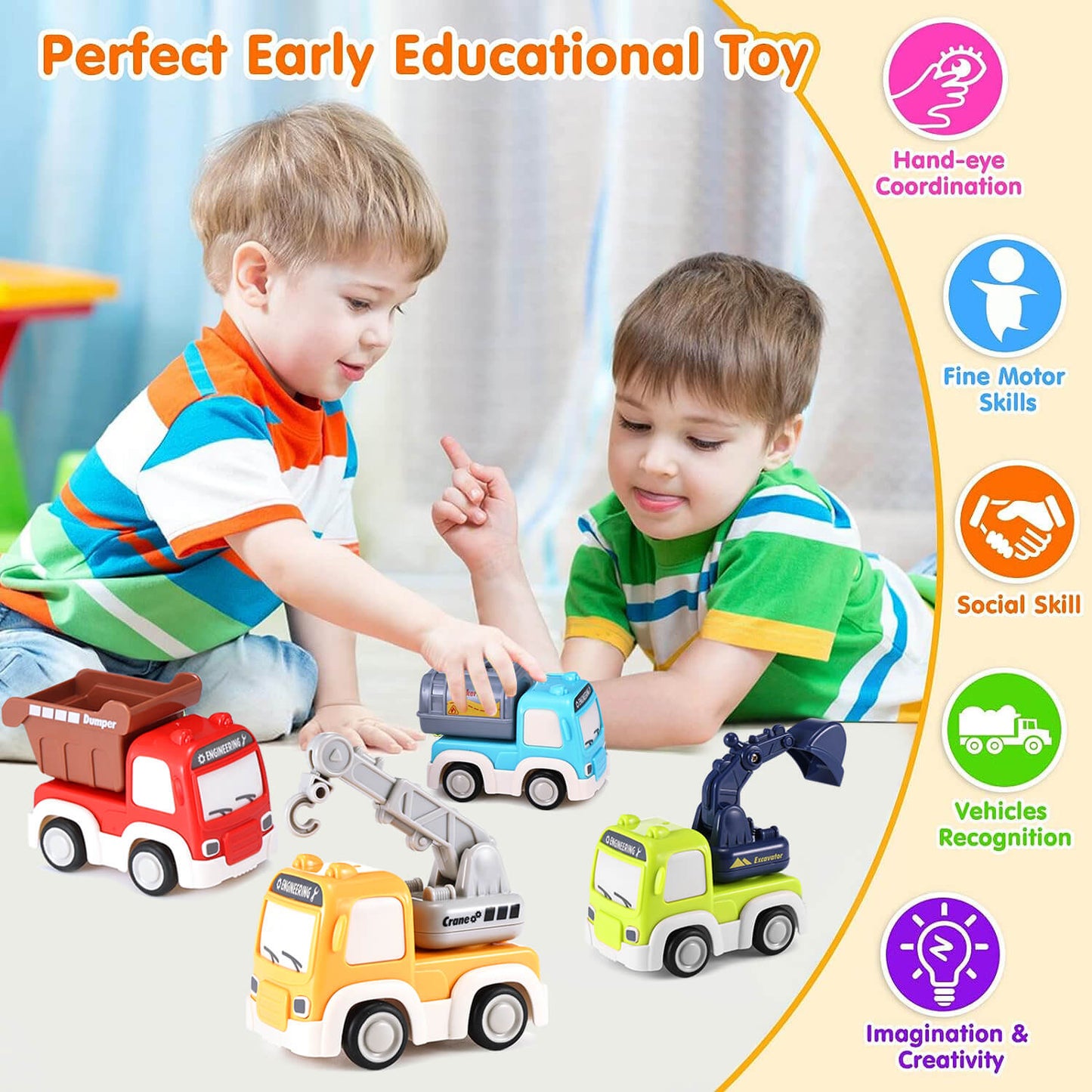Friction Powered Cars Toy