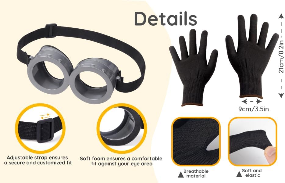 Role Play Costume Set 3 Pcs