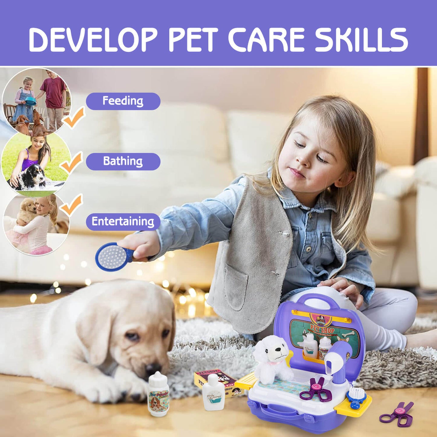 Pet Care Play Set
