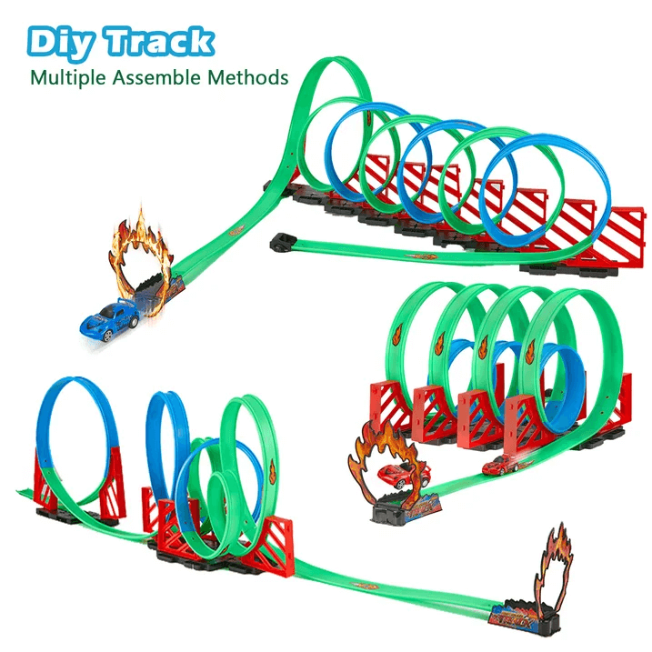 360° Loop Raceway Race Track Set