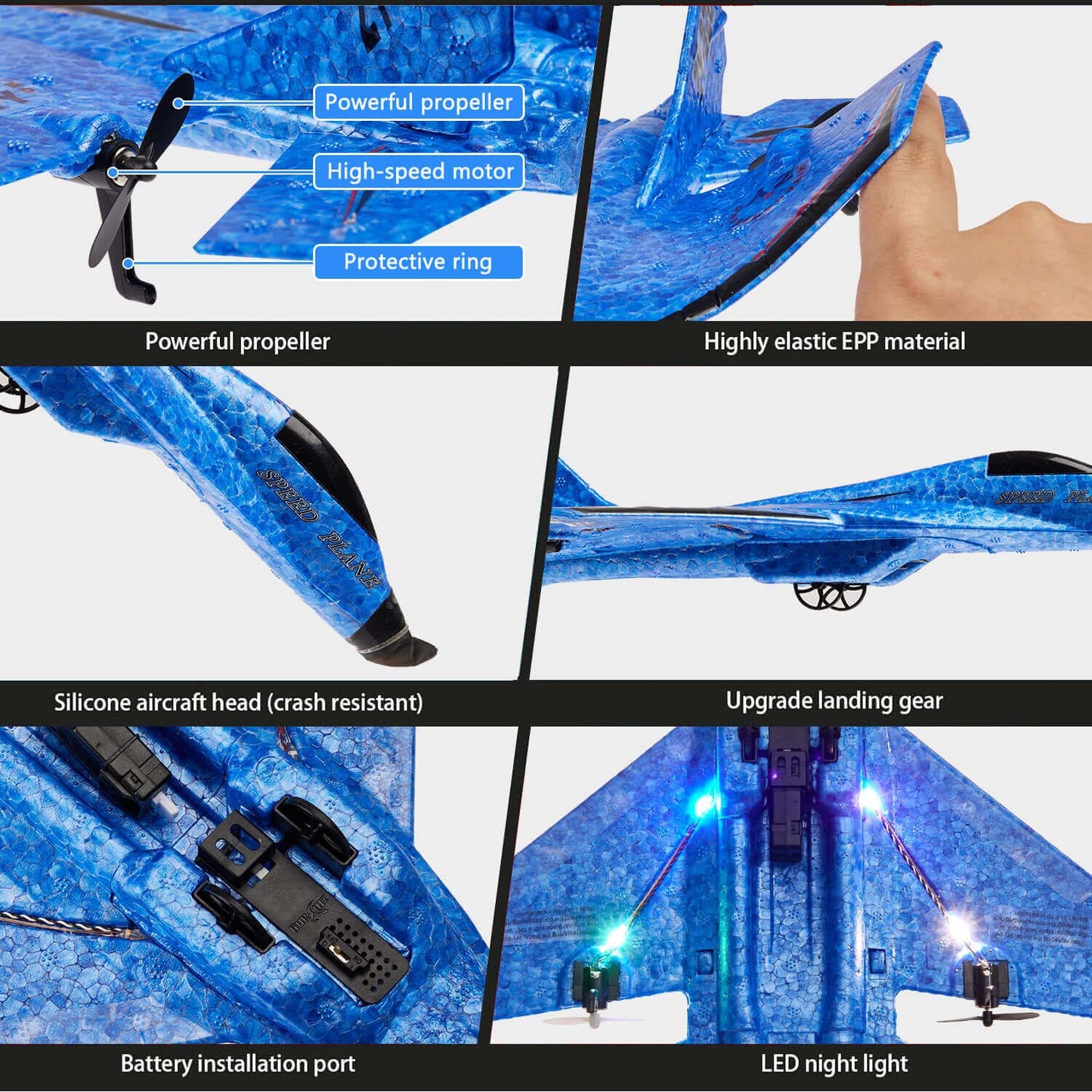 2.4Ghz Remote Control Plane