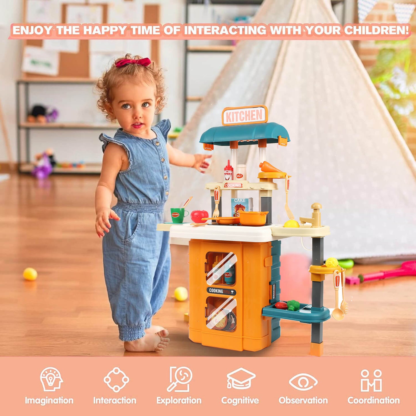 Play Kitchen Set Toy