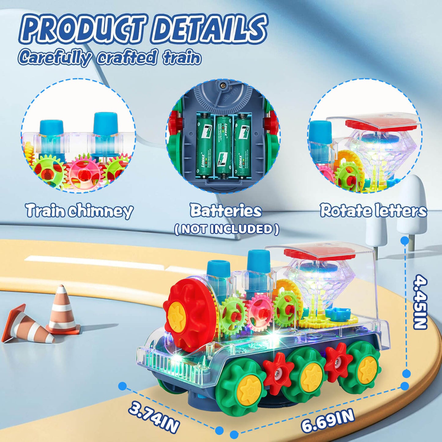 Electric Gear Train Toy