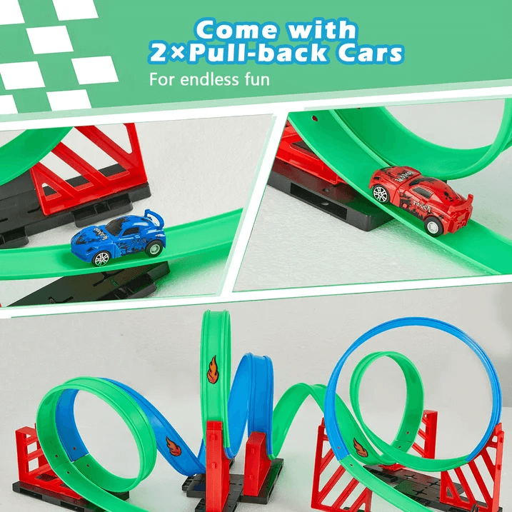 360° Loop Raceway Race Track Set