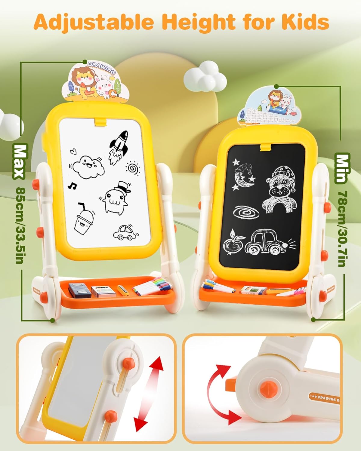 4 in 1 Kids Art Easel