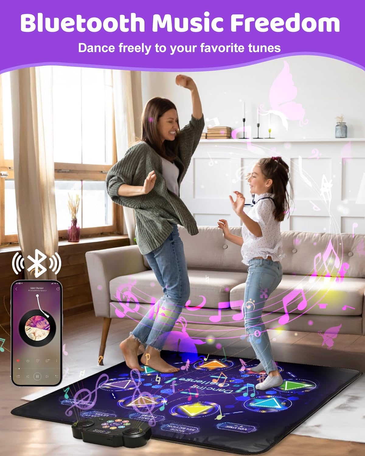 Dance Mat for Kids 8-Button