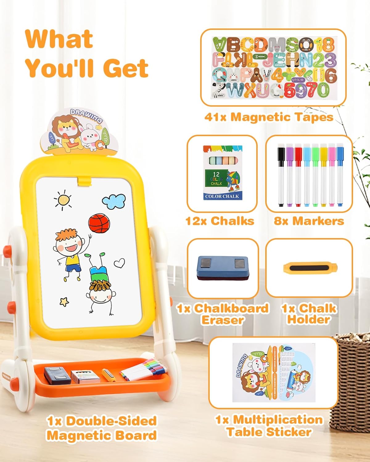 4 in 1 Kids Art Easel