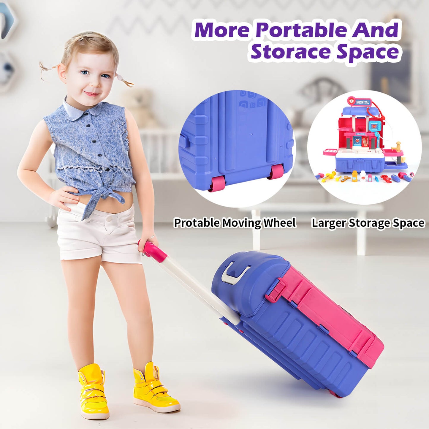 38Pcs Toy Doctor Kit for Kids