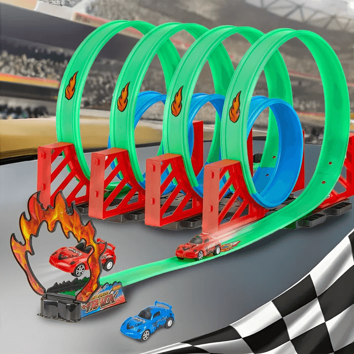 360° Loop Raceway Race Track Set