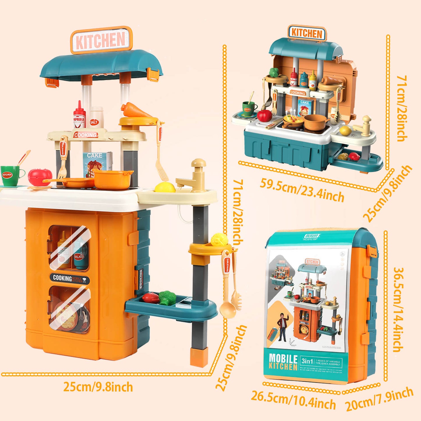 Play Kitchen Set Toy