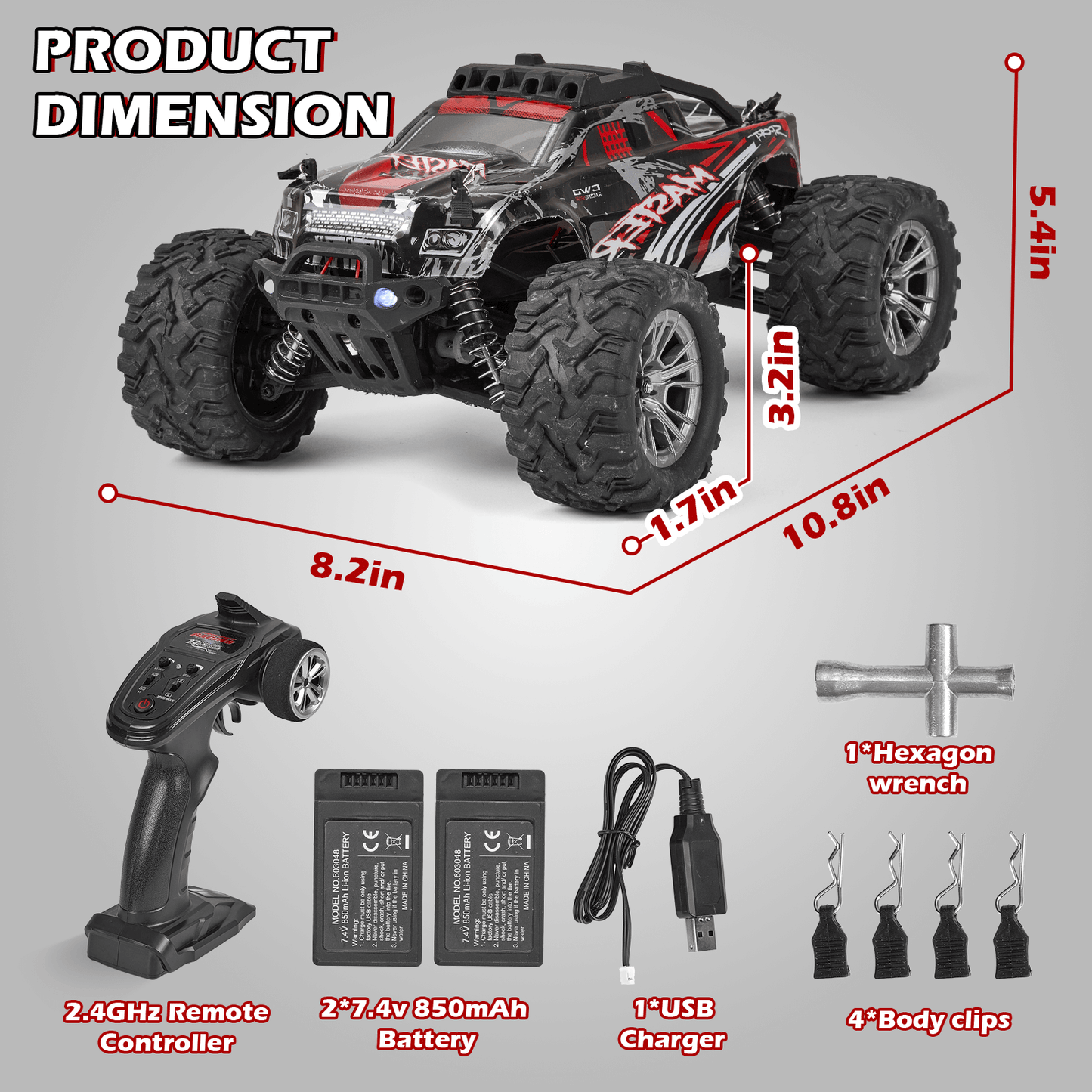40+KMH Fast Remote Control Car