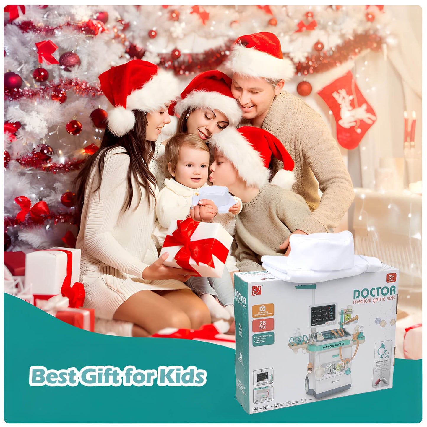 28PCS Doctor Kit for Kids