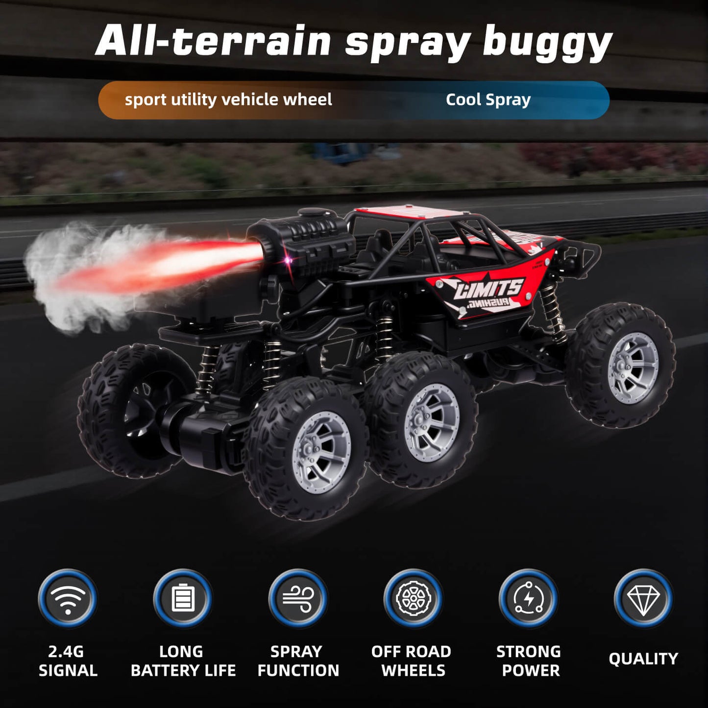 6 Wheels RC Cars