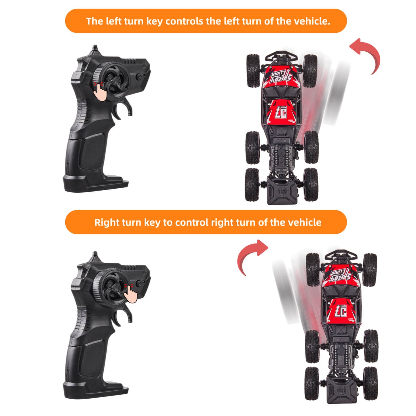 6 Wheels RC Cars