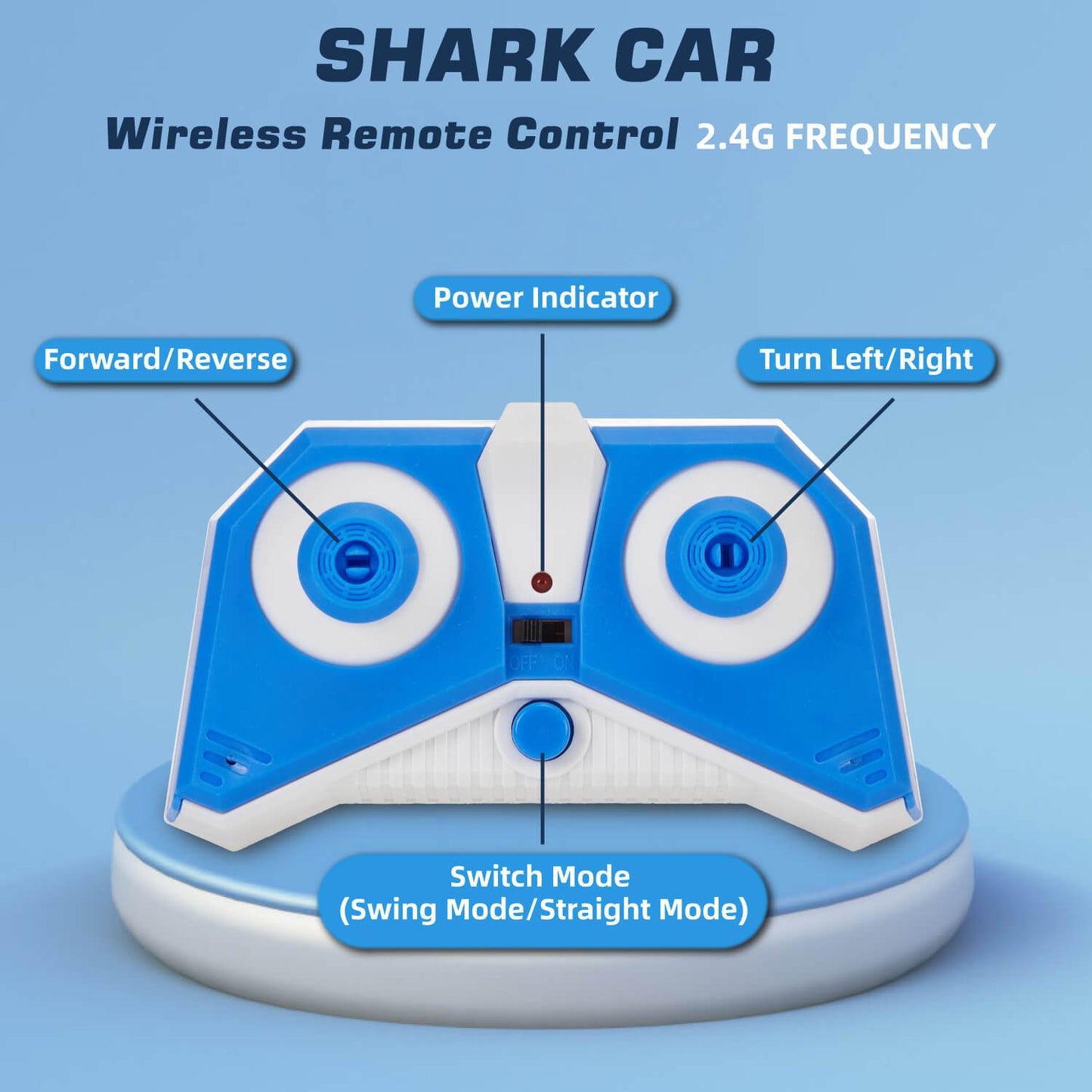 Remote Control Shark Car Toy