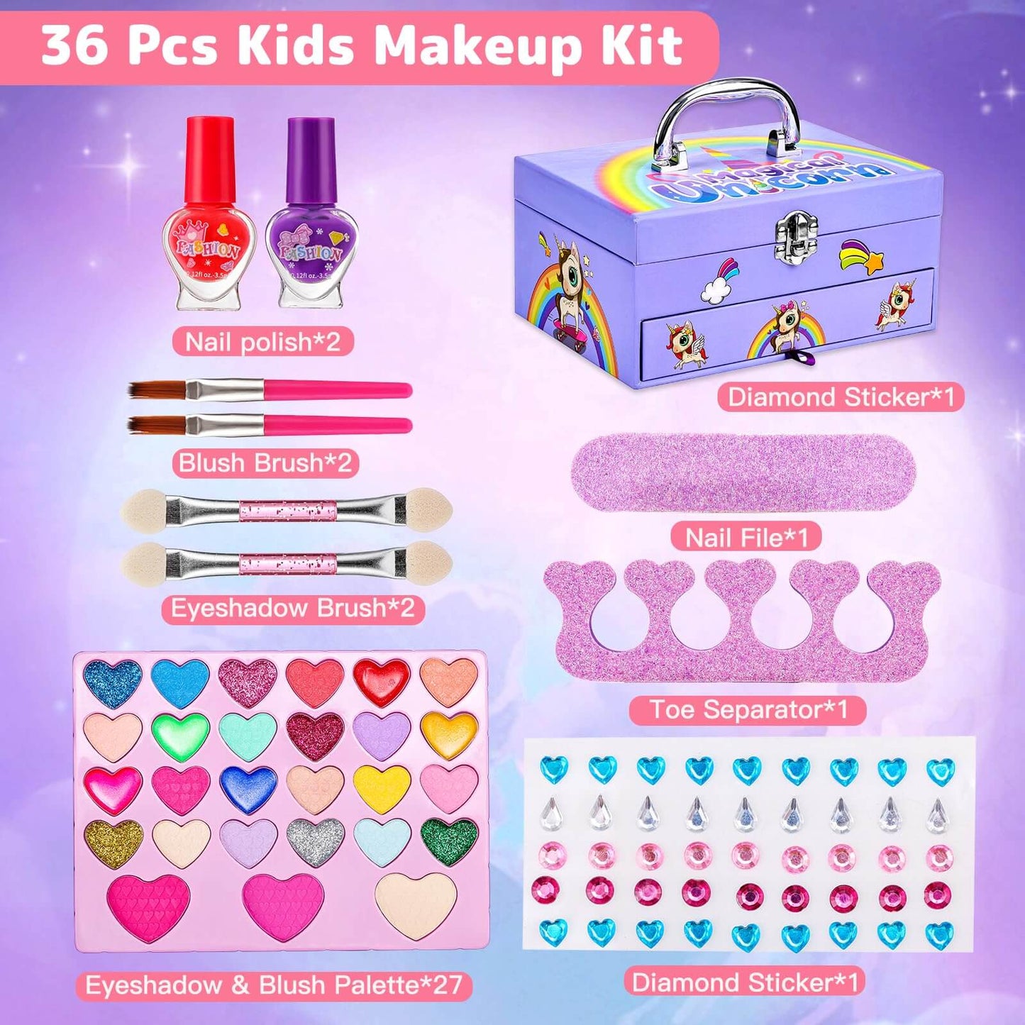 Kids Makeup Kit for Girl