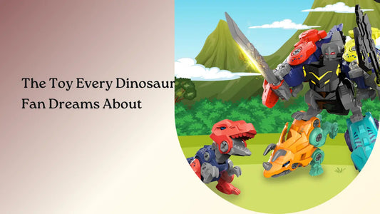 When Dinosaurs Meet Robots: A Toy Kids Can’t Resist