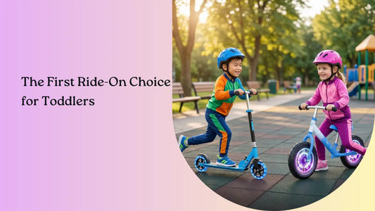 Scooter vs Balance Bike for Toddlers: Which One Should You Buy First?