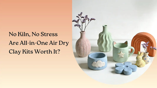 No Kiln, No Stress Are All-in-One Air Dry Clay Kits Worth It?