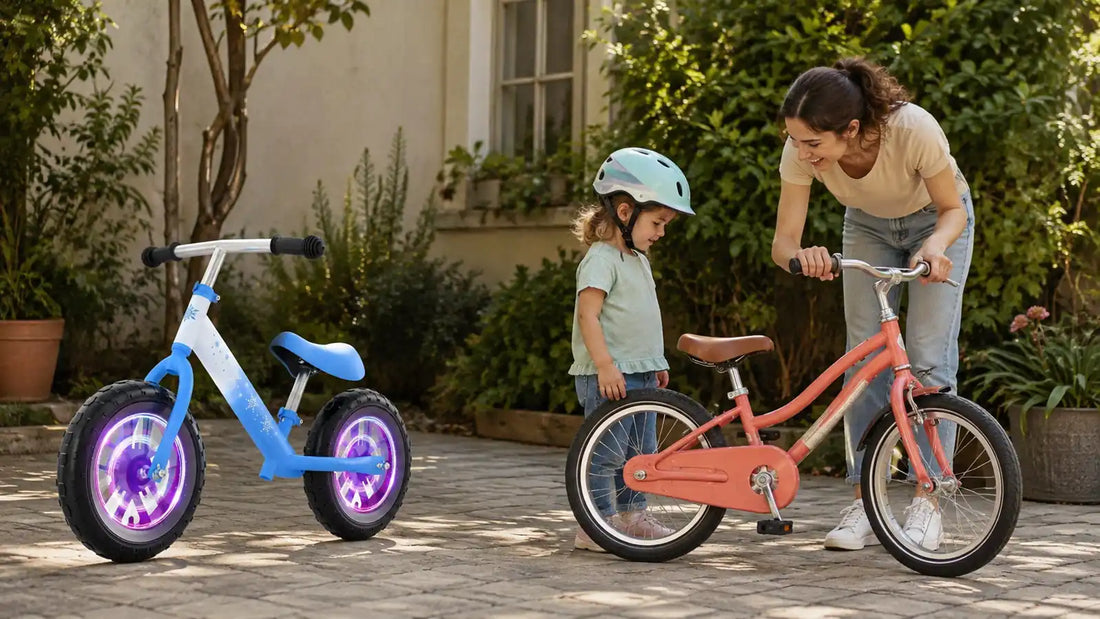 When To Move From Balance Bike To Pedal Bike
