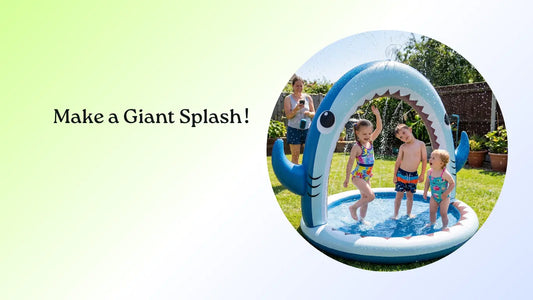 5 Backyard Water Games to Play With a Shark Sprinkler