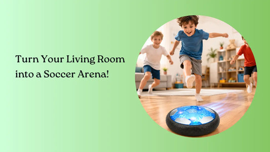 Fun Indoor Active Toys: The Hover Soccer Ball