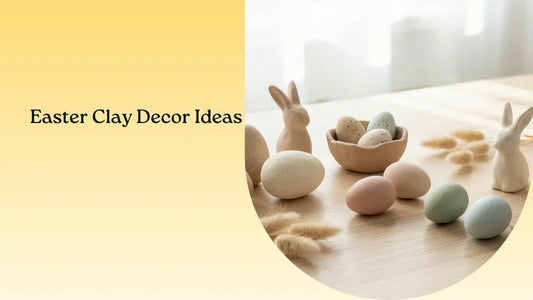Creative Air Dry Clay Ideas for Easter Decor