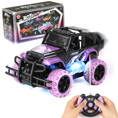 Purple Remote Control Car