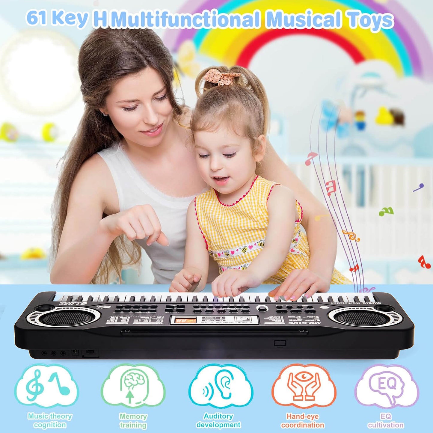 61 Keys Baby Piano Toy