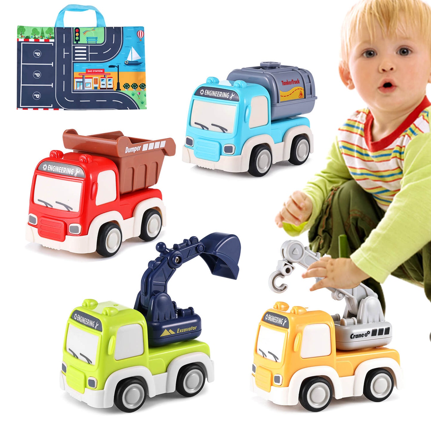 Friction Powered Cars Toy