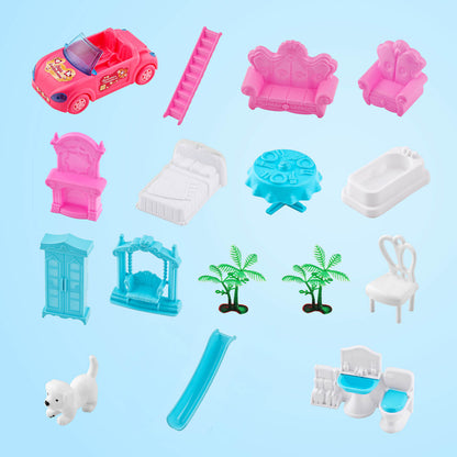 Dollhouse Pretend Play Set