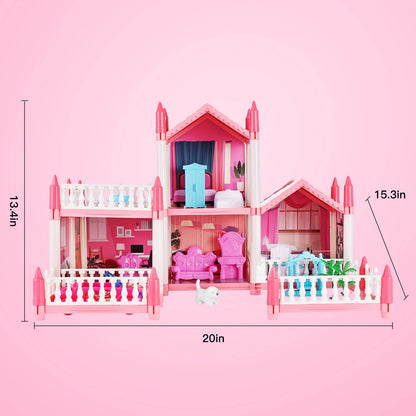 Dollhouse Pretend Play Set