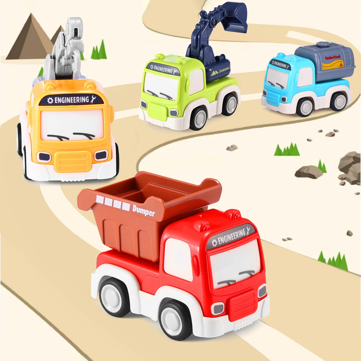Friction Powered Cars Toy