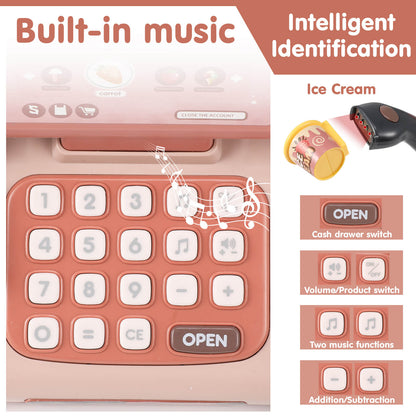 Pink Cash Register Toy