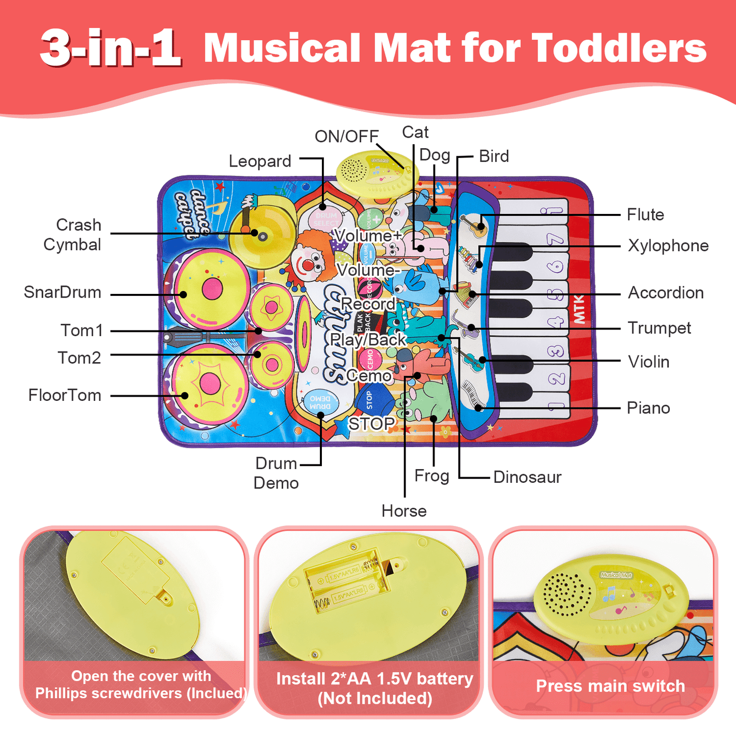 Musical Mat Toy