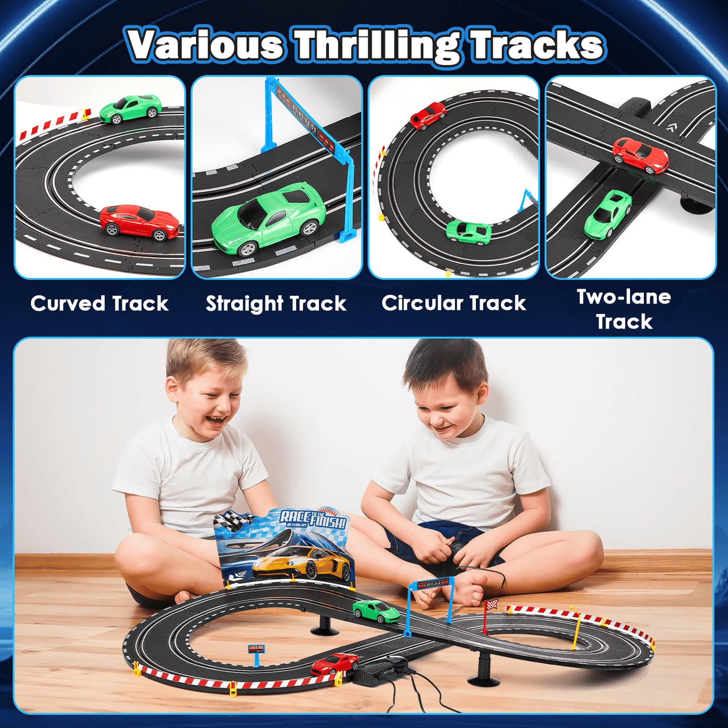 20ft Slot Car Race Track