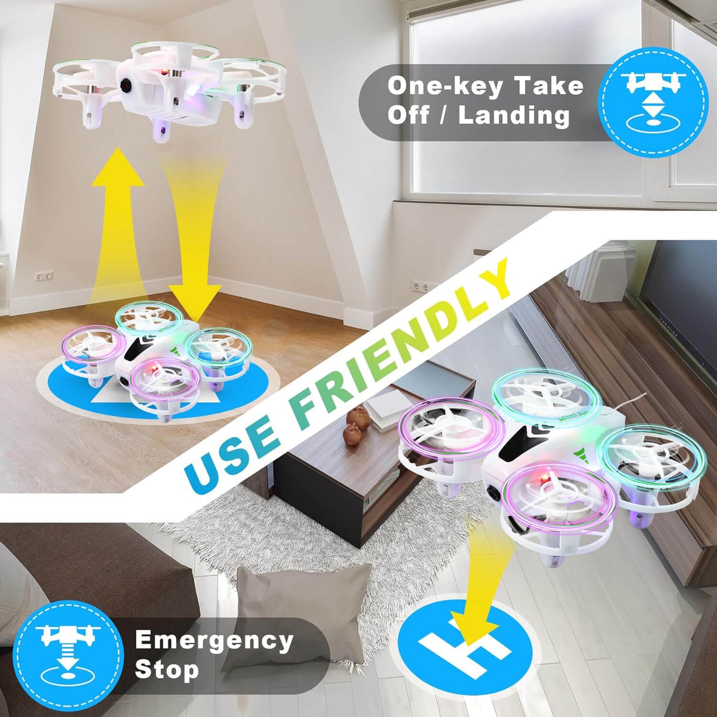 Mini Drone with 720P HD Camera