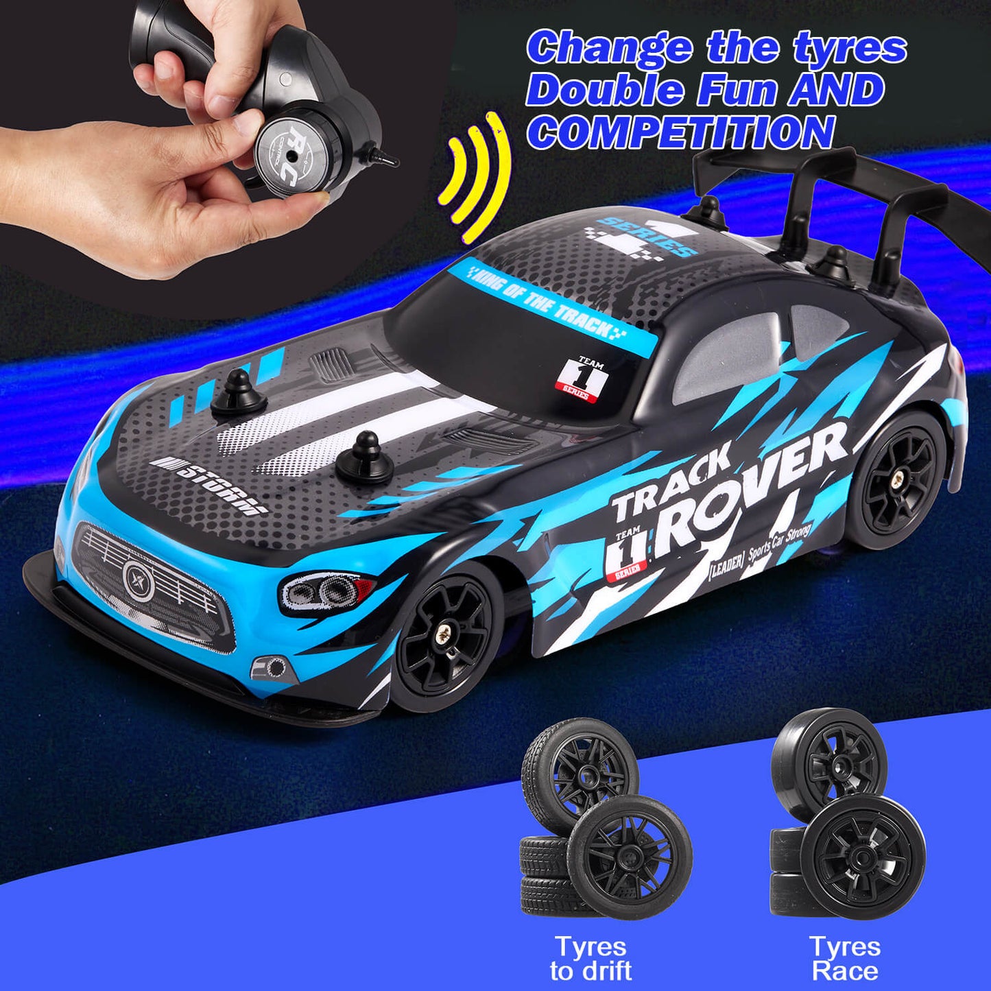 1:24 Scale Remote Control Drift Cars